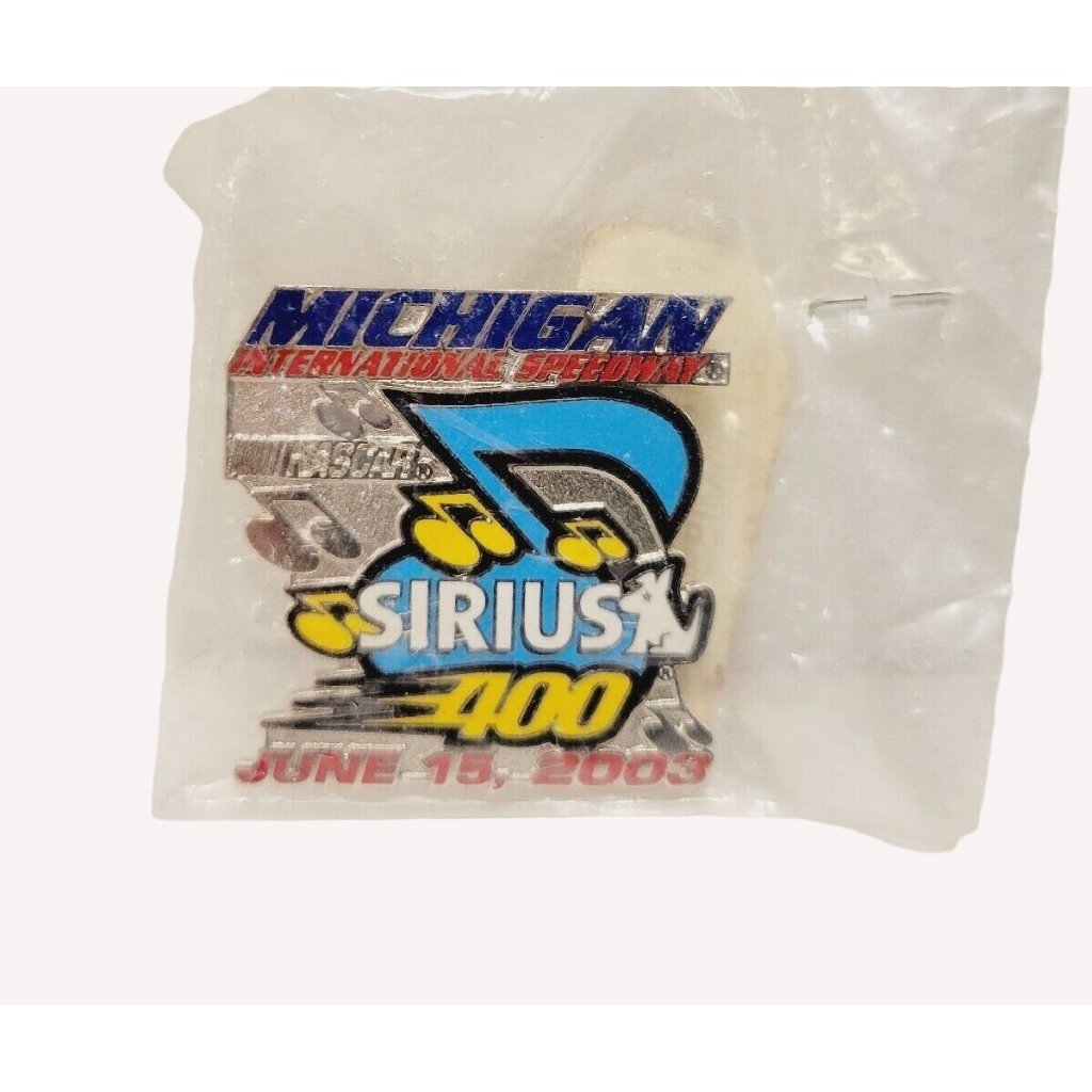 Nos Michigan Speedway Racetrack Sirius 400 2003 Pin
